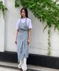 Piiipi Origami Apron Two-Way Halterneck Dress_Blue