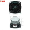 Convex Cap Bass Square Woofer 2 Inch 3 Inch Speakers Audio  DIY Bookshelf Speakers