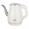 Genuine Long Spout Anti-Scald Electric Kettle - 304 Stainless Steel, Heat-Preserving, Durable, Ideal for Tea Brewing.