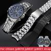 Vysoce kvalitní milánský nerezový náramek pro hodinky Citizen bule angel AT8020/JY8078/CB5840 Řemínek pro muže 22mm 23mm