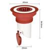 Universal Fast Drainage Floor Drain Core Anti Odor Floor Strainer Plug Bathroom Sewer Seal Leak Floor Shower Drain Stopper