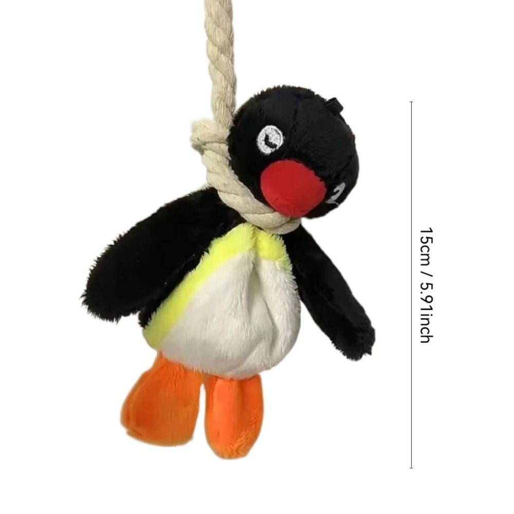 Creative Cartoon Penguin Plush Keychain Funny Creative Backpack Pendant Gift Cute Furry Plush Toys