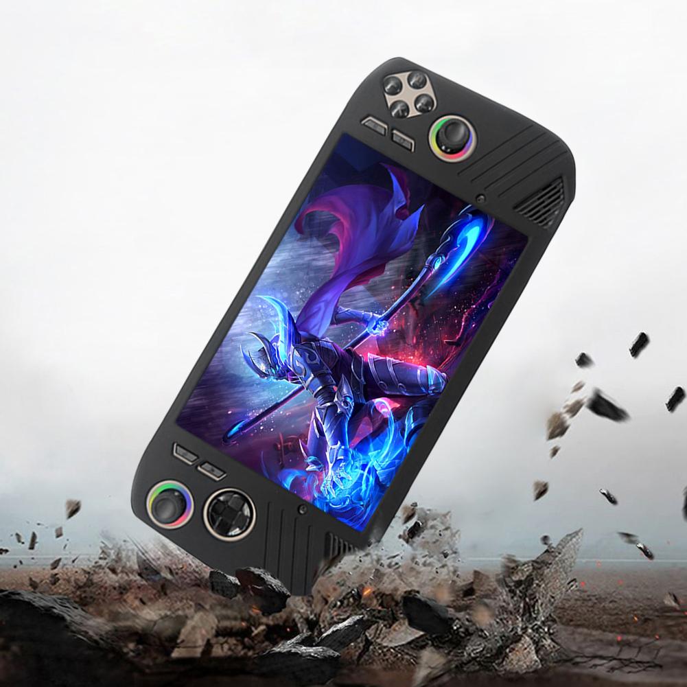 For MSI Claw 8AI Handheld Console Silicone Case Anti-Drop Protector Cover Protective Cover for MSI Claw 8AI Handheld Accessories