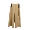 Unused EATME Double Lace-up Wide Pants S Brown Women Used