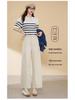 Tian Silk Wool High-Waist Wide-Leg Pants for Women - 2025 Spring/Autumn