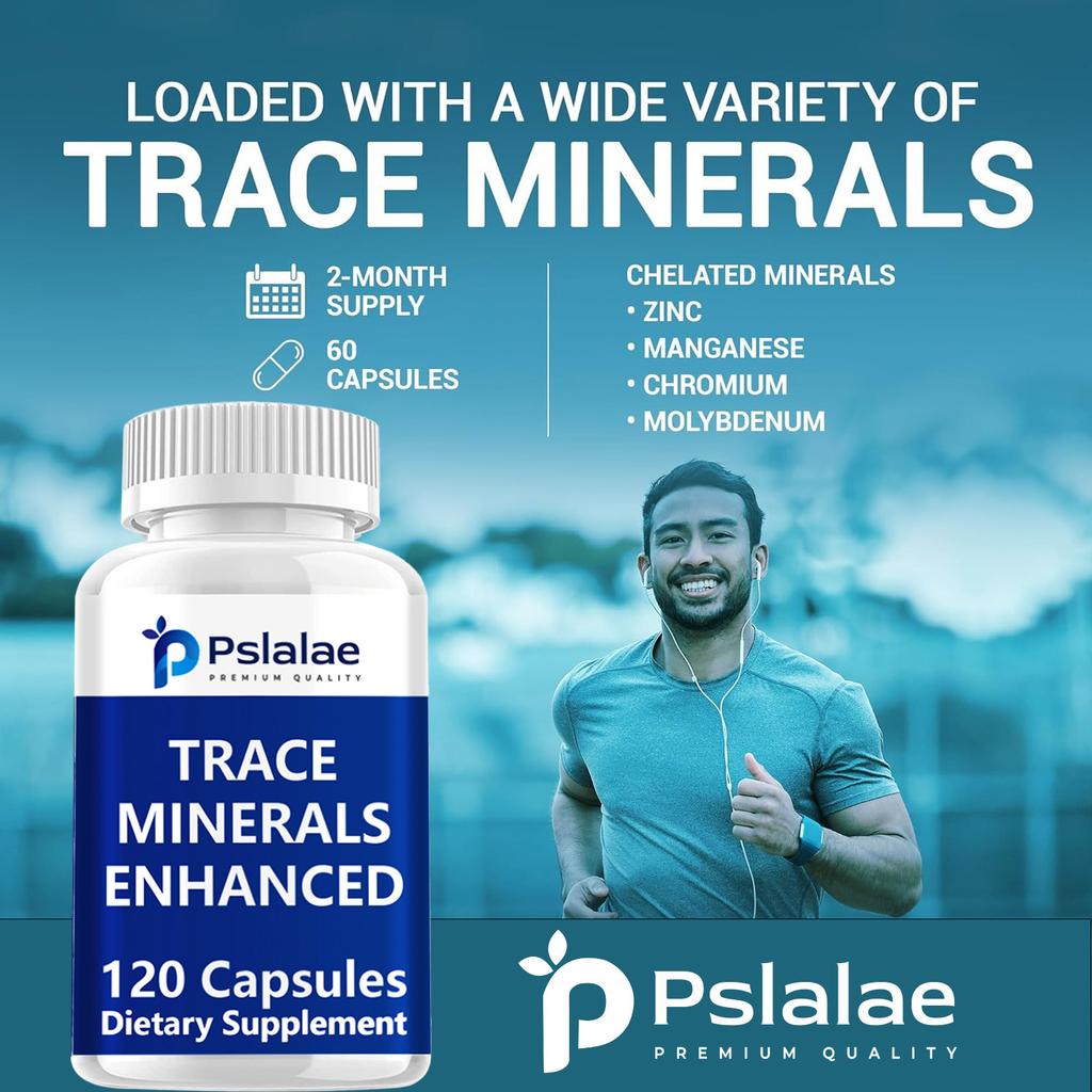 Pslalae contains a mixture of zinc, manganese, and chromium; it is all-natural, vegan, a nutritional supplement, and suitable for both men and women.