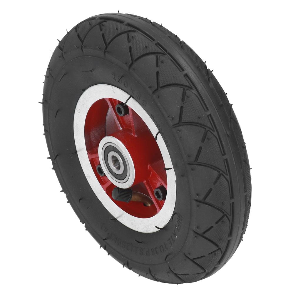 Ruote gonfiabili 200x50mm 8 pollici Antiesplosione Antiscivolo per Scooter Elettrico con Mozzo in Lega