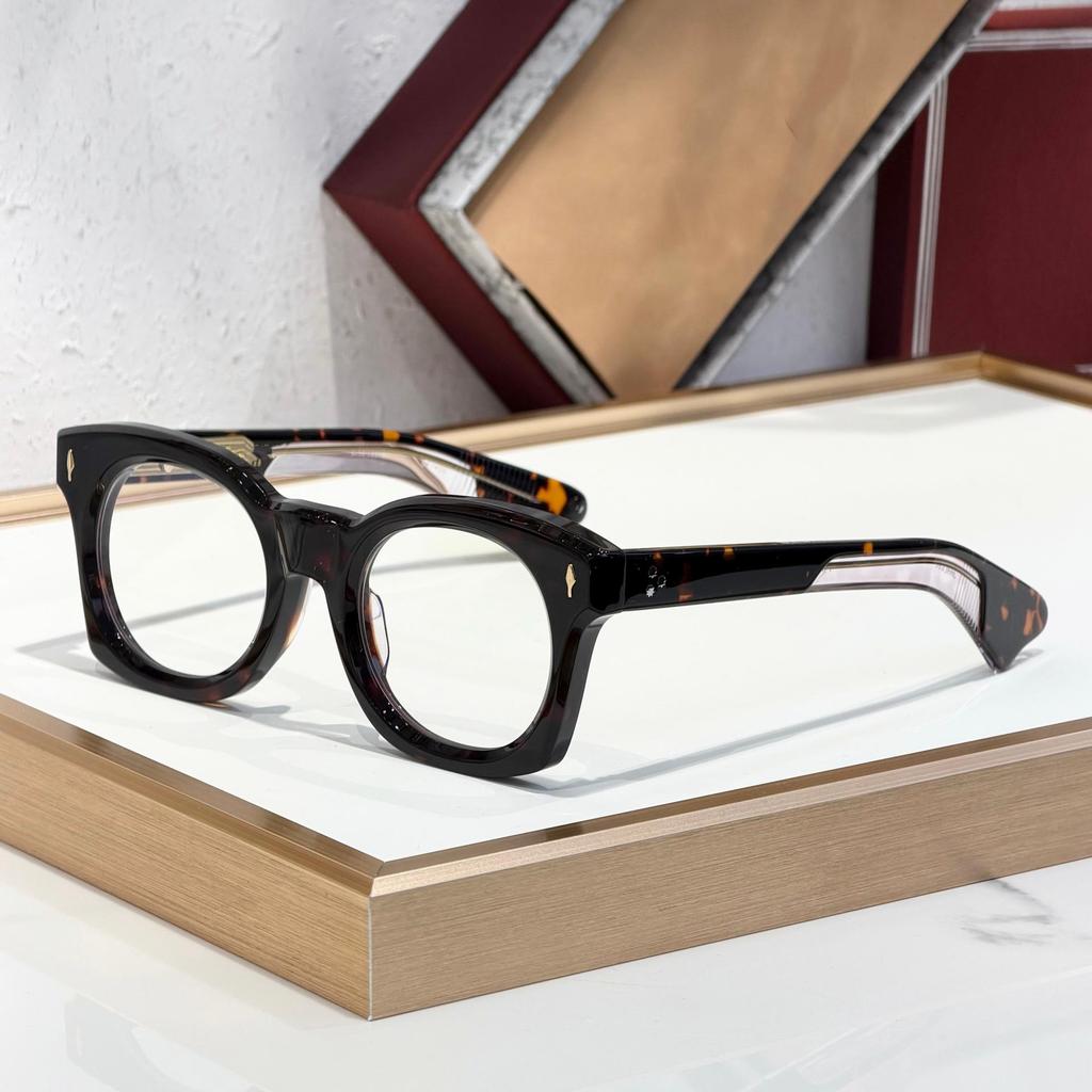 ELMYRI Trendige Handgefertigte Acetat-Sonnenbrille für Damen & Herren - Fotochemisch, Perfekt für den Urlaub & Partys