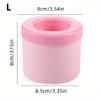 Molde de cubo de gelo de silicone redondo balde de gelo copo molde geladeira congelar fabricante de gelo design criativo molde de cubo de gelo para festa barware