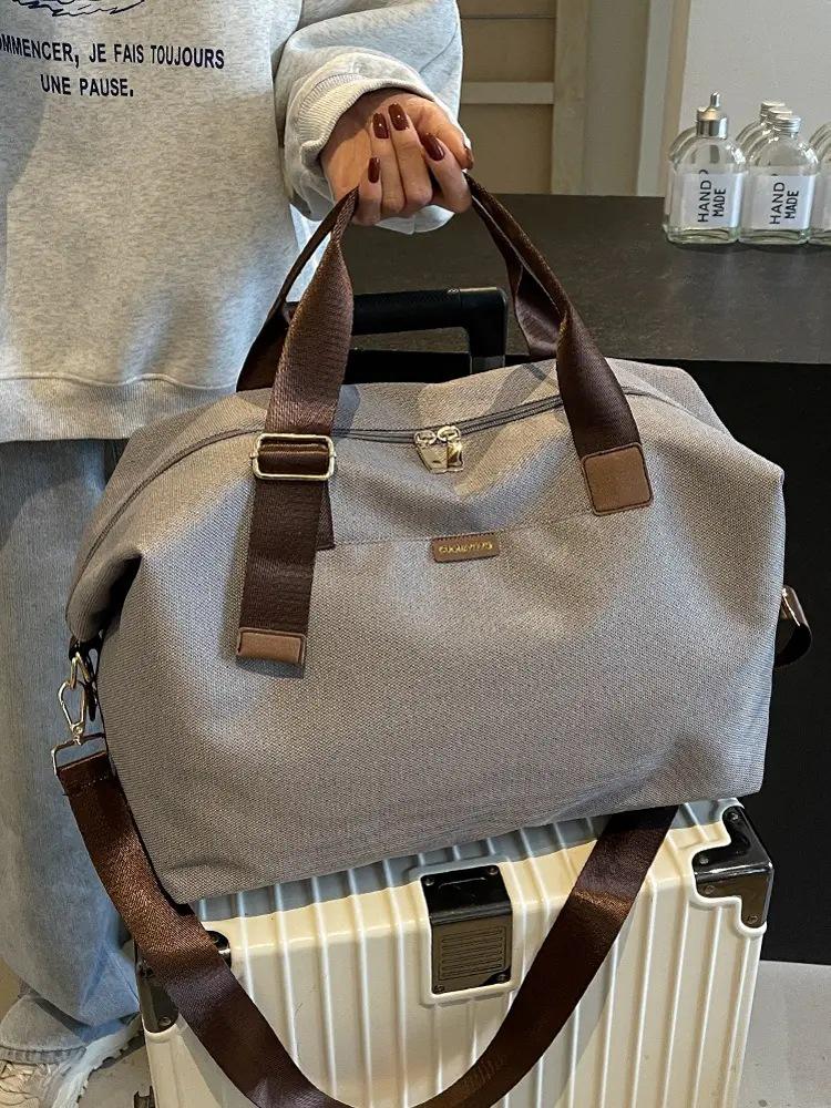 Women's Waterproof Gym Bag with Wet/Dry Separation, Large Capacity Sports Training Bag for Swimming and Short Trips