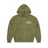 Corteiz Alcatraz Streetwear Hooded Zip-Up Sweatshirt Loose Jogger Set Women
