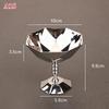 Stainless Steel Dessert Cup Ice Cream Cups Salad Goblet Retro High Base Bowl For Fruit Yogurt Snack Dish Bar Dinnerware