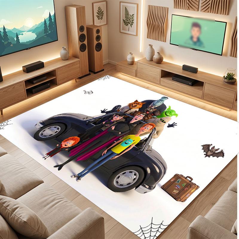 Hotel Transylvania Rug Soft Thick Non Slip Floor Carpet for Bedroom Living Room Home Decor