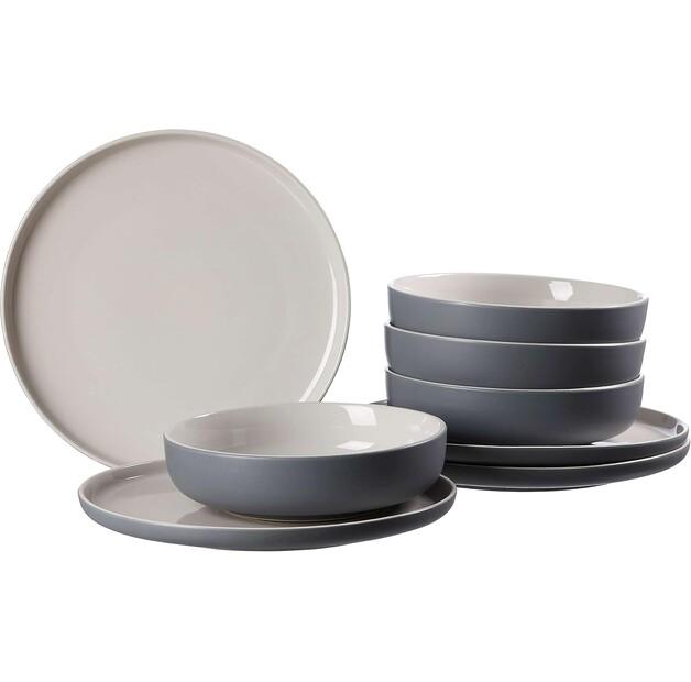 

Посуда Ritzenhoff & Breker Jasper серая, 8 предметов (407655)