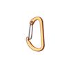 4pcs Aluminum Alloy D-Ring Keychain Outdoor Camping Keyring Climbing Snap Clip 7 Color Carabiner Karabiner Lock Buckle Hook