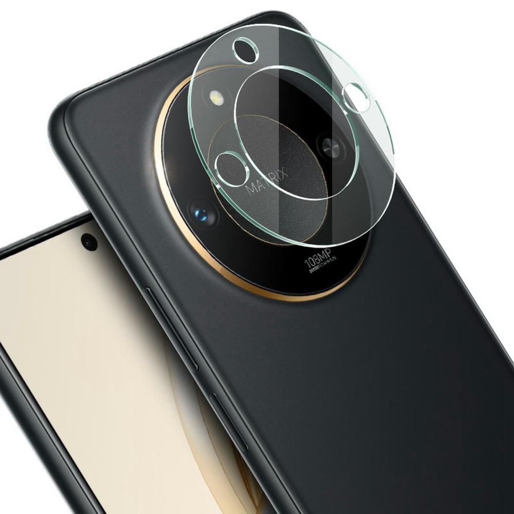 IMAK For Honor X60 5G Tempered Glass Camera Lens Protector+Acrylic Lens Cap