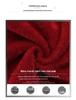 Autumn/Winter Velvet Cheongsam Collar Sweater for Middle-Aged Women - Warm, Stylish Red Top