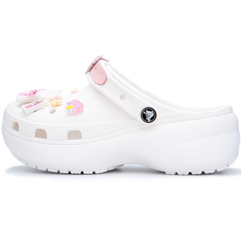 

Crocs Классические сабо Розовая Китти Классические Облачные Сабо Женские Белые 39-40 белый