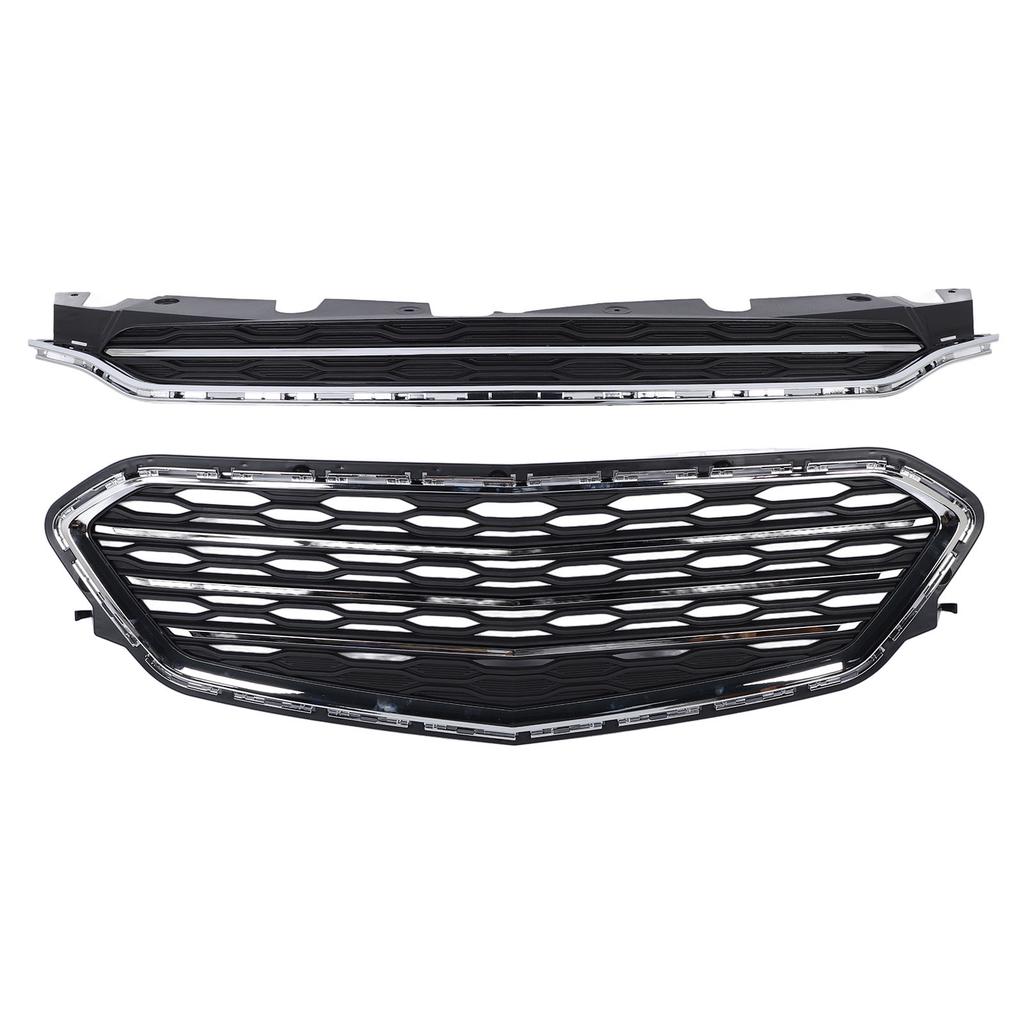 Vorderer Oberer Unterer Kühlergrill 23382107 Verchromte Leisten Stoßfänger Kühlergrill Set Ersatz für
