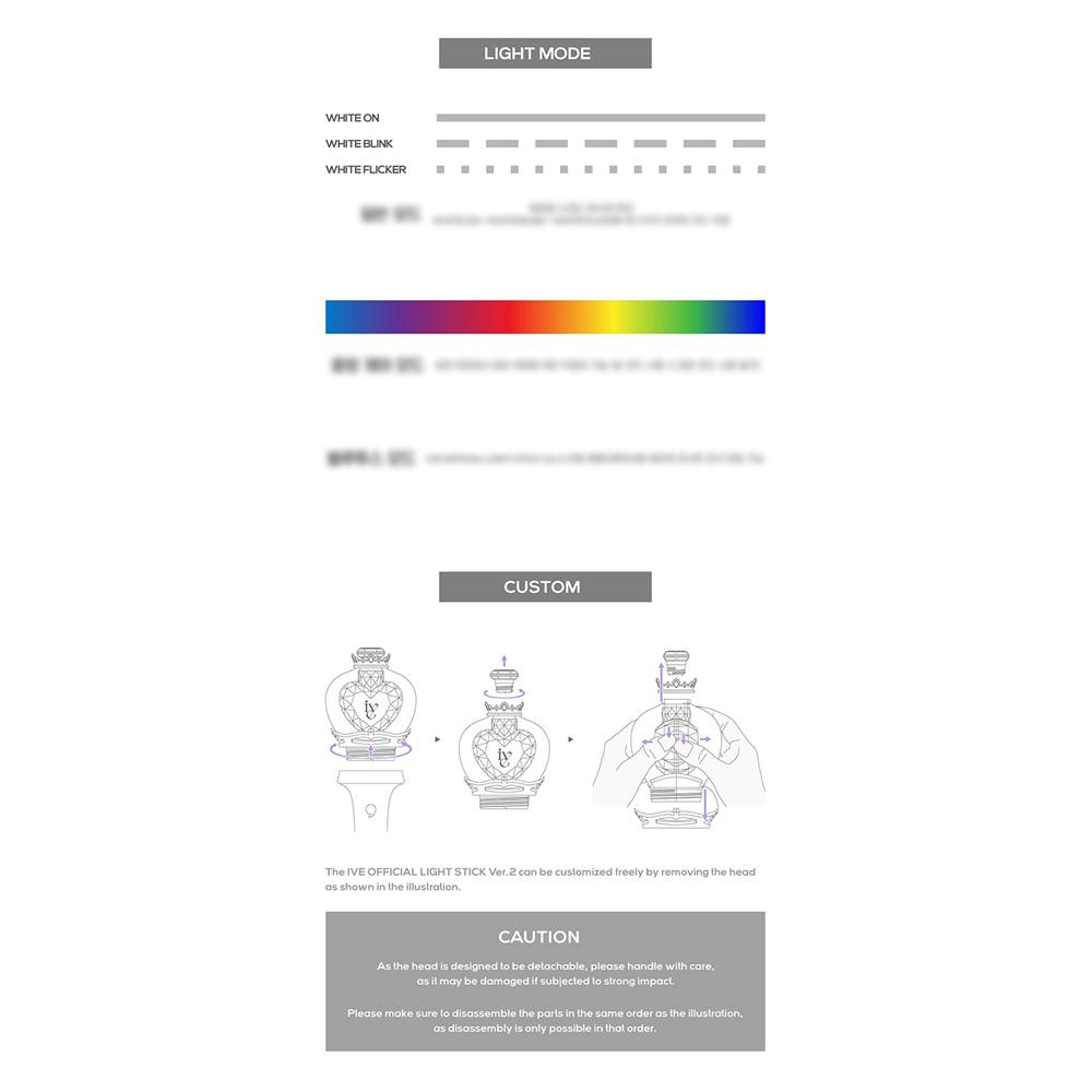 IVE Official Light Stick Ver.2