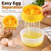 Large Capacity Egg Separator Easy To Clean Yolk Filter Separator Egg White Separator  Baking Tool