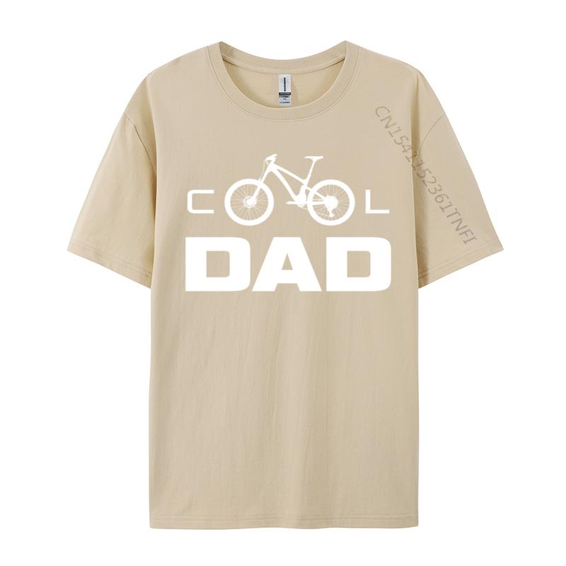 Cool Dad Mtb Mountain Bike Casual Geek Fall Round Collar Mens Tops Shirt Custom Tops Tees Company Tshirts Drop Shipping