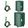 Foldable Rain Bucket Rain Water Collection Bucket Portable Folding Water Catcher Container for Outdoor Irrigation Use