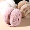 Warm Collapsible Plush Ear Warmers for Winter Outdoor Activities Keep You Warm in Cold Weather for Skiing Hiking