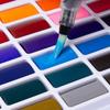 12/18/24/36/48 Colors Travel Water Color Kits Watercolor Paint Set Solid Watercolor Painting Pigment Drawing Supplies