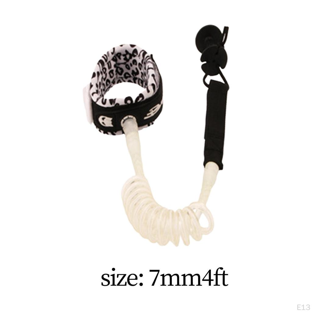 4ft Surfboard Leash Rope, Surf String Paddle Stand Up Surfing Hands Foot Ropes