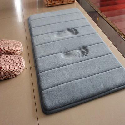40*60cm Floor Mat Toilet Kitchen Door Mat Non-Slip Carpet Water Washable