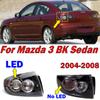 אור אחורי נסיעה לאוטו למאזדה 3 2004-2008 BK סדאן פנס אחורי LED איתות בלם 51-160 51-150 הרכבה