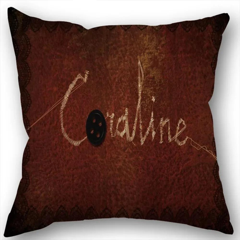 

КОРАЛИН Наволочка-Свадебная-Декоративная Хлопковая Наволочка Для Дома Наволочка 45X45см декоративные наволочки 40x40cm 16x16in