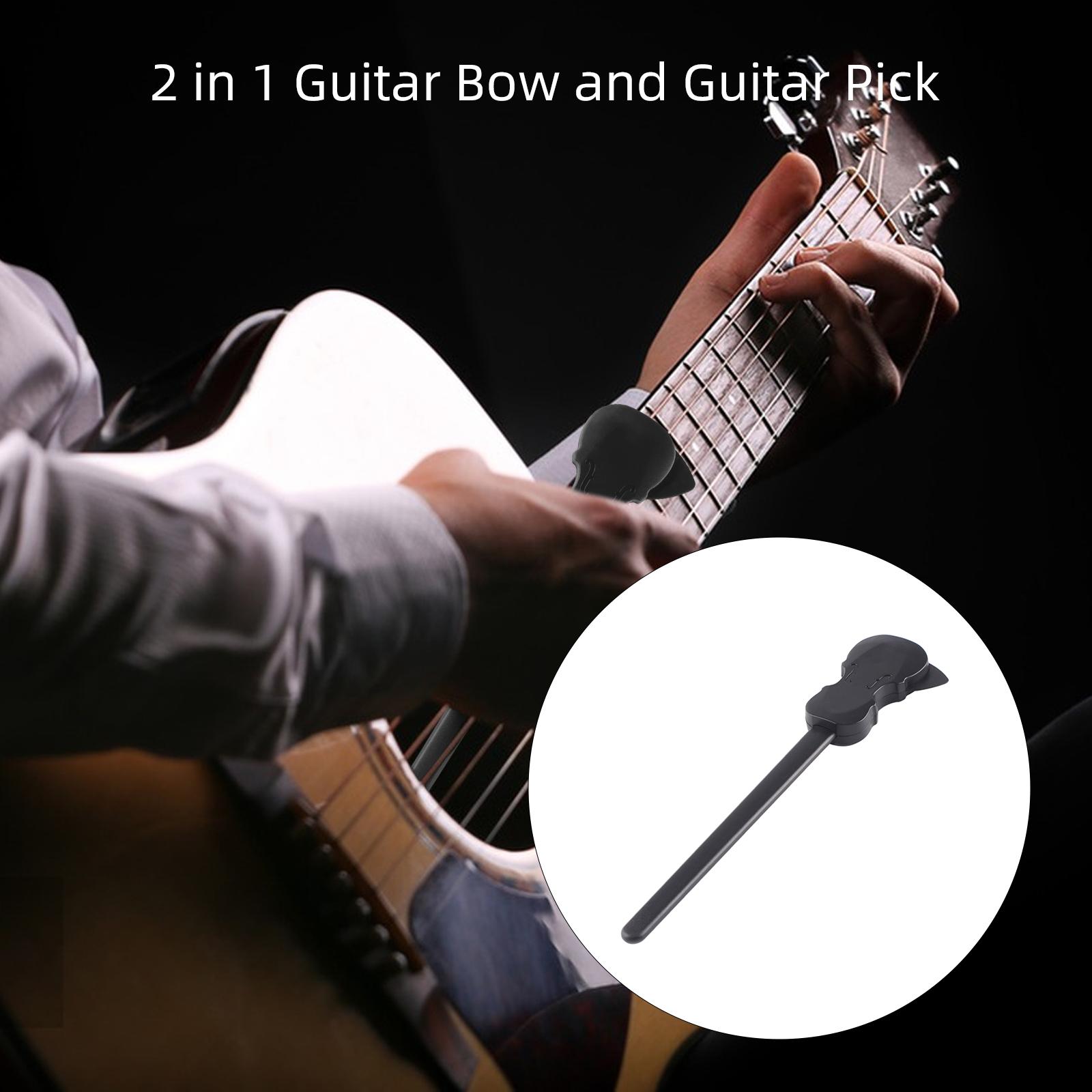 

Гитарный смычок с медиатором для гитары толщиной 0,7 мм для народной акустической гитары Смычок Пикассо Струнный инструмент Смычок для игры на гитаре чёрный