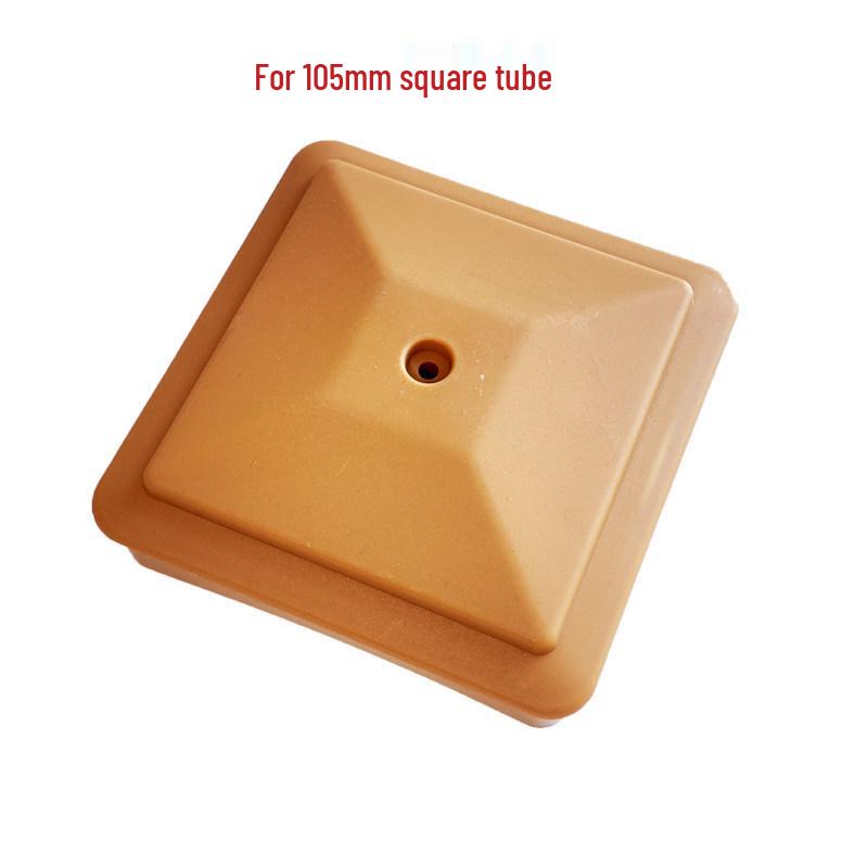 Slide Tube Fastener Cap: Steel Pipe Cover for Fitness and Seesaw Equipment