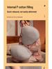 New Wave Plush Body Pillow for Side Sleepers - Long Pillow for Girls, Pregnant Women & Sofa Backrest