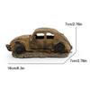 Fish for Tank Decoration Aquarium Hideaway Broken Vehicle House Cave Resin Wreck Car Ornament Landscaping Accessories top sale