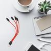 Multi Charging Cable 4 in 1 Multiple Micro USB Charging Cord Adapter Micro USB