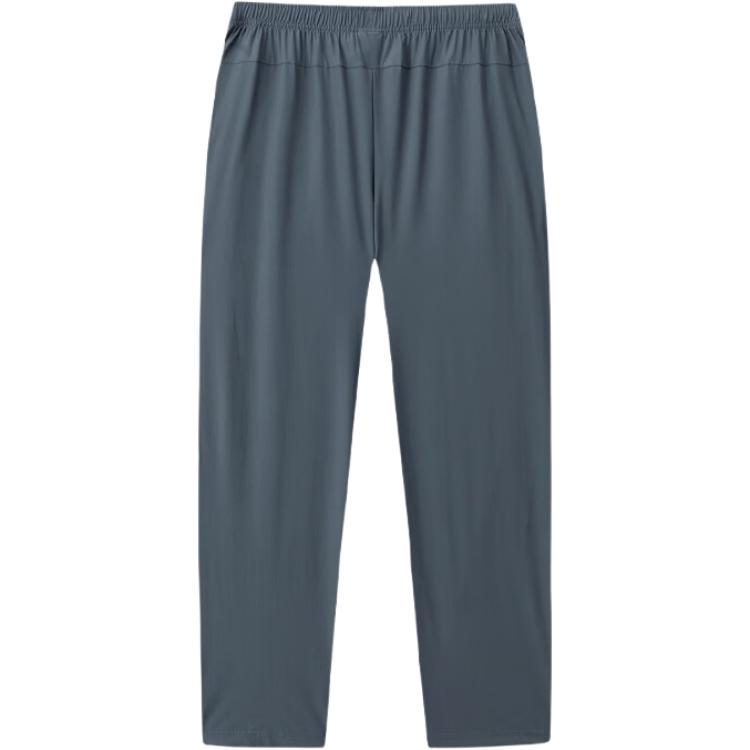 Anta Simple Solid Color Soft Versatile Sports Long Pants Men bottoms 152627303-2