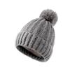 Winter Knitted Beanie Women's Thick Warm Beanie Skull Cap Women's Knitted Letter Hat Beanie Outdoor Riding Suit