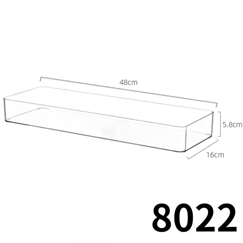Cajón de Escritorio Transparente de Acrílico con Divisor