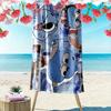 Nicole Watterson Print Beach Towel, Large Soft Quick Dry Towel for Beach Camping Swimming