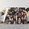 Dylan O'Brien Stiles Strickdecke Teen Wolf Flanell Überwurfdecke Bett Sofa Dekoration Weiche Warme Tagesdecke