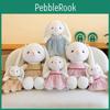 Chinese Style Bunny Plush Toy With Soft Short Pile Fabric For Children And Collectors