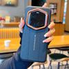 Luxury Cross Texture Leather Design Case For Honor Magic8 Magic7 RS & Magic 8 7 RS Slim Orange Camera Ring Shockproof Cover