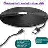 Strong USB To Micro USB Charging Cord for CCTV Camera Power Supply Cable Sturdy and Easy To Use Only for Charging