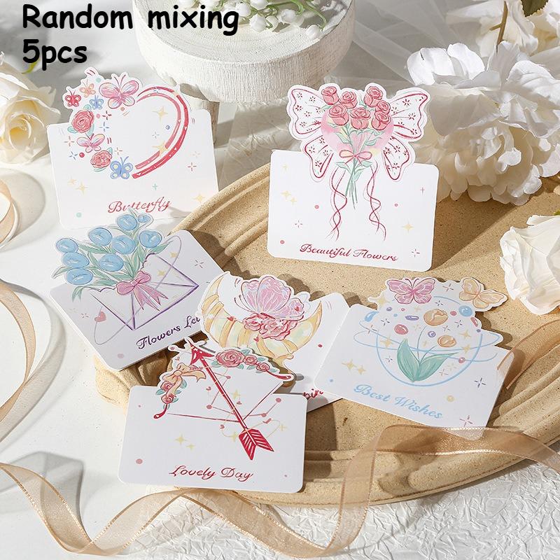 

Bouquet Greeting Card, Suitable for All Occasions Such As Thank You Notes, for Family, Friends, Teachers, Colleagues