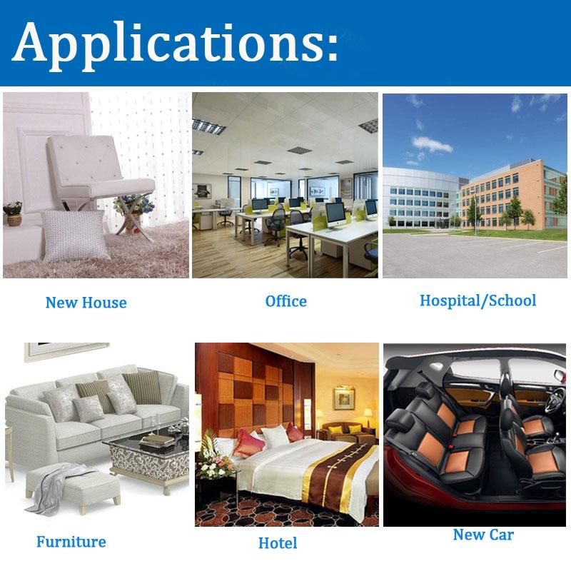 FCS-03 Formaldehyde Detector HCHO TVOC Meter Indoor Home Air Gas Quality Tester Monitor Black - Intl