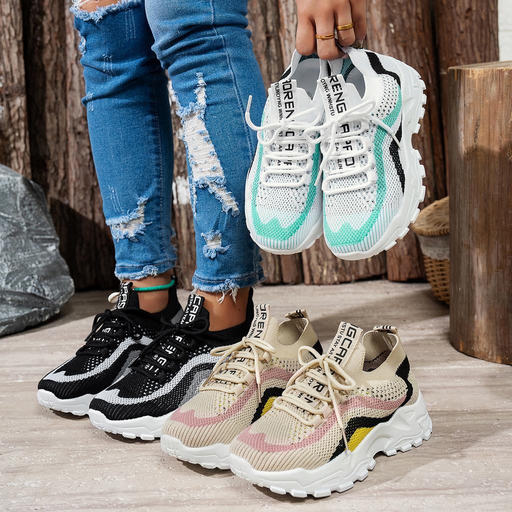 Ladies, Casual Shoes, Woven Women's Shoes, Sports Shoes, Mesh Shoes, Breathable Shoes, All Season Women's Shoes