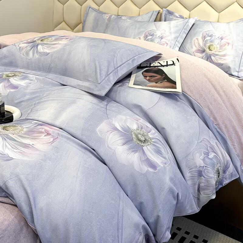 Grace Begonia Love Long-Staple Cotton Bedding Set